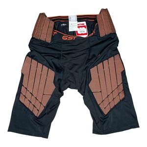 Wilson GST Football Padded Girdle Adult 2X‎ Black Orange WTF9838002X NWT